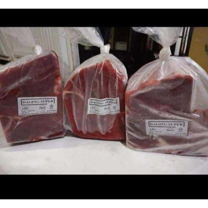 

Daging sapi super RPH 1 KG HALAL