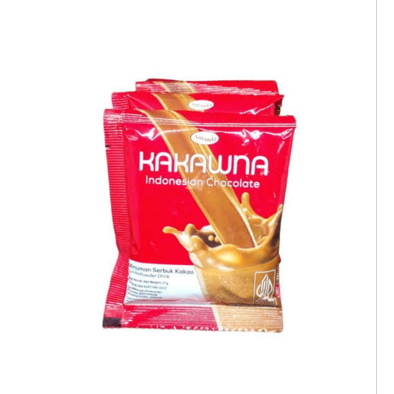 

KAKAWNA INDONESIA CHOCOLATE POWDER DRINK MURAH NETT0 10 PCS X 27 GR
