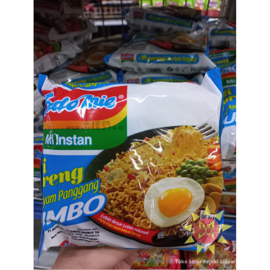 

Indomie Goreng Ayam Panggang Jumbo 127 gr