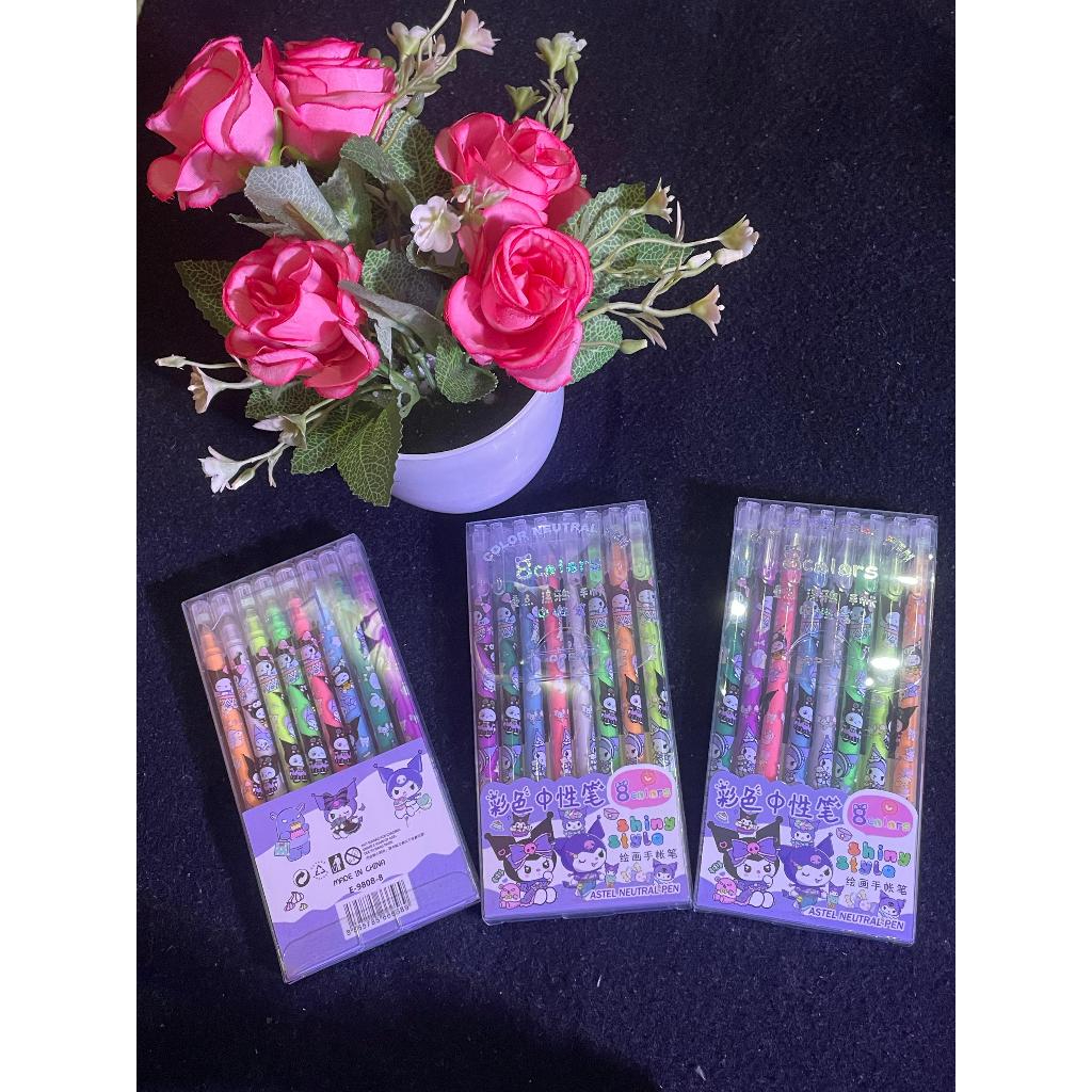 

PULPEN GELL KUROMI 8 WARNA HIGH GLOSS