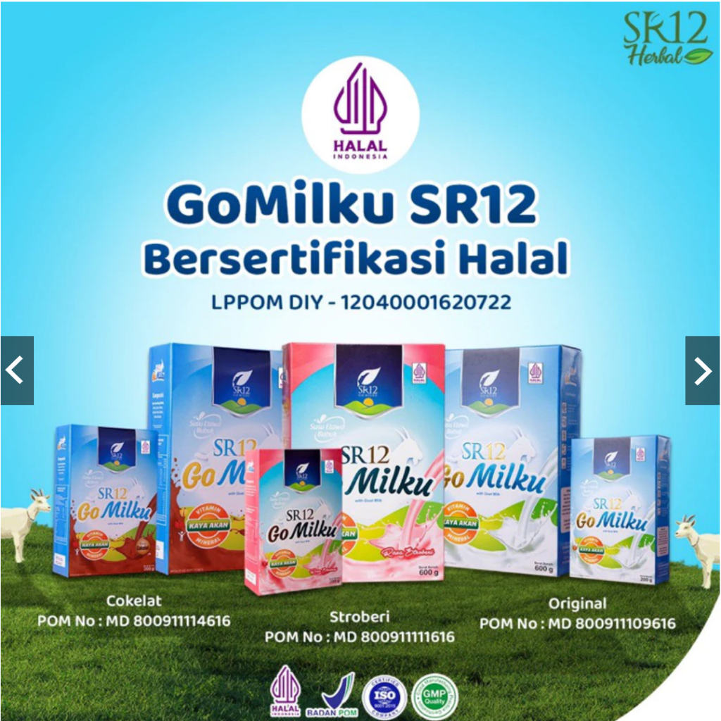 

SUSU GO MILKU SR12. BUAT KESEHATAN, KECERDASAN ANAK, TAMBAH BERAT BADAN, MEMPERLANCAR ASI, TULANG.