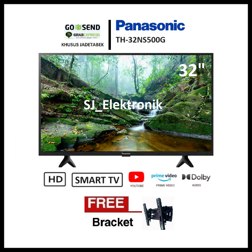 Braket + Panasonic 32NS500G HD Smart TV - LED TV TH-32NS500G / 32NS500