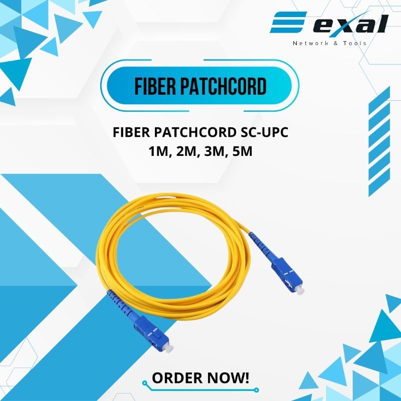 PatchCord SC UPC Fiber Optik Patch Cord