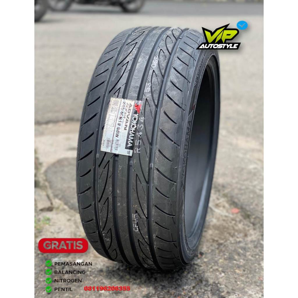 BAN MOBIL R19 - YOKOHAMA ADVAN fleva -V701 98W 245 40 R19 - BAN 245/40 RING 19 - BAN JAKARTA UTARA