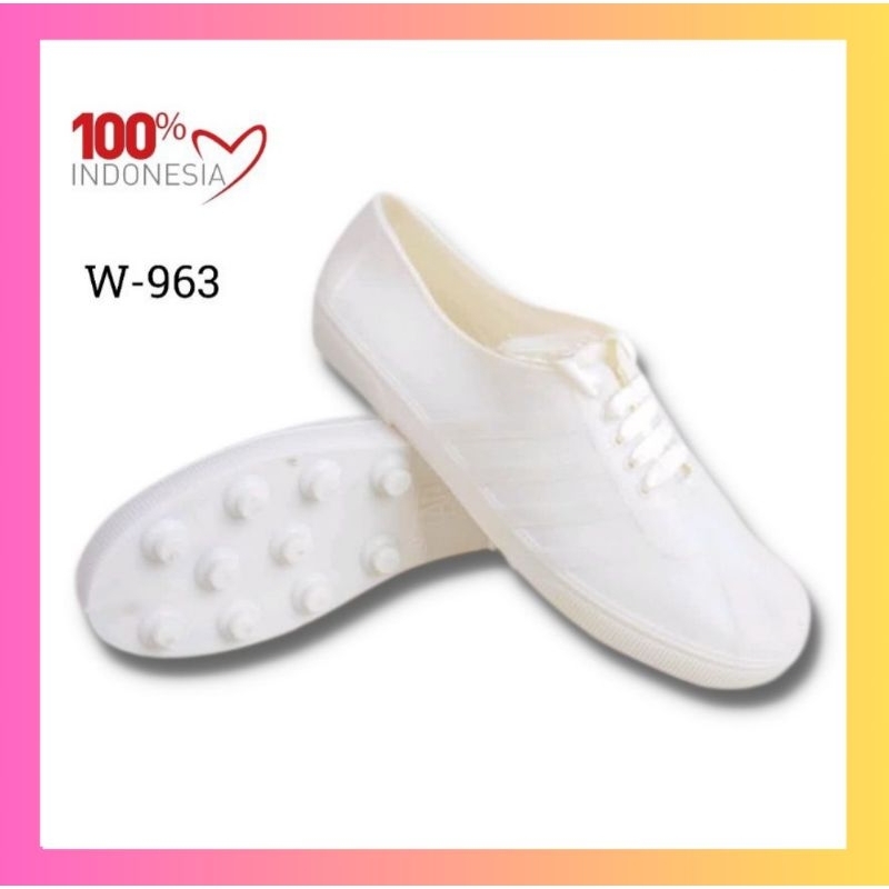 SEPATU KARET AP BOOTS PUTIH W-963 sepatu sawah,sepatu kebun