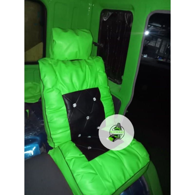 Sarung Jok Motiv Sova Kancing Bagian Supir Saja Untuk Mobil Truk Canter Agasa di