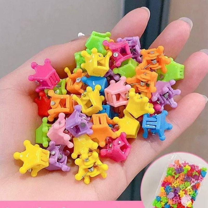 jepitan Jepit Rambut Kecil Bentuk Bunga - Accessories Jepit