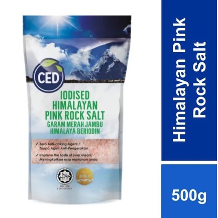 

CED Himalayan Pink Rock Salt / Garam Himalaya 500Gr