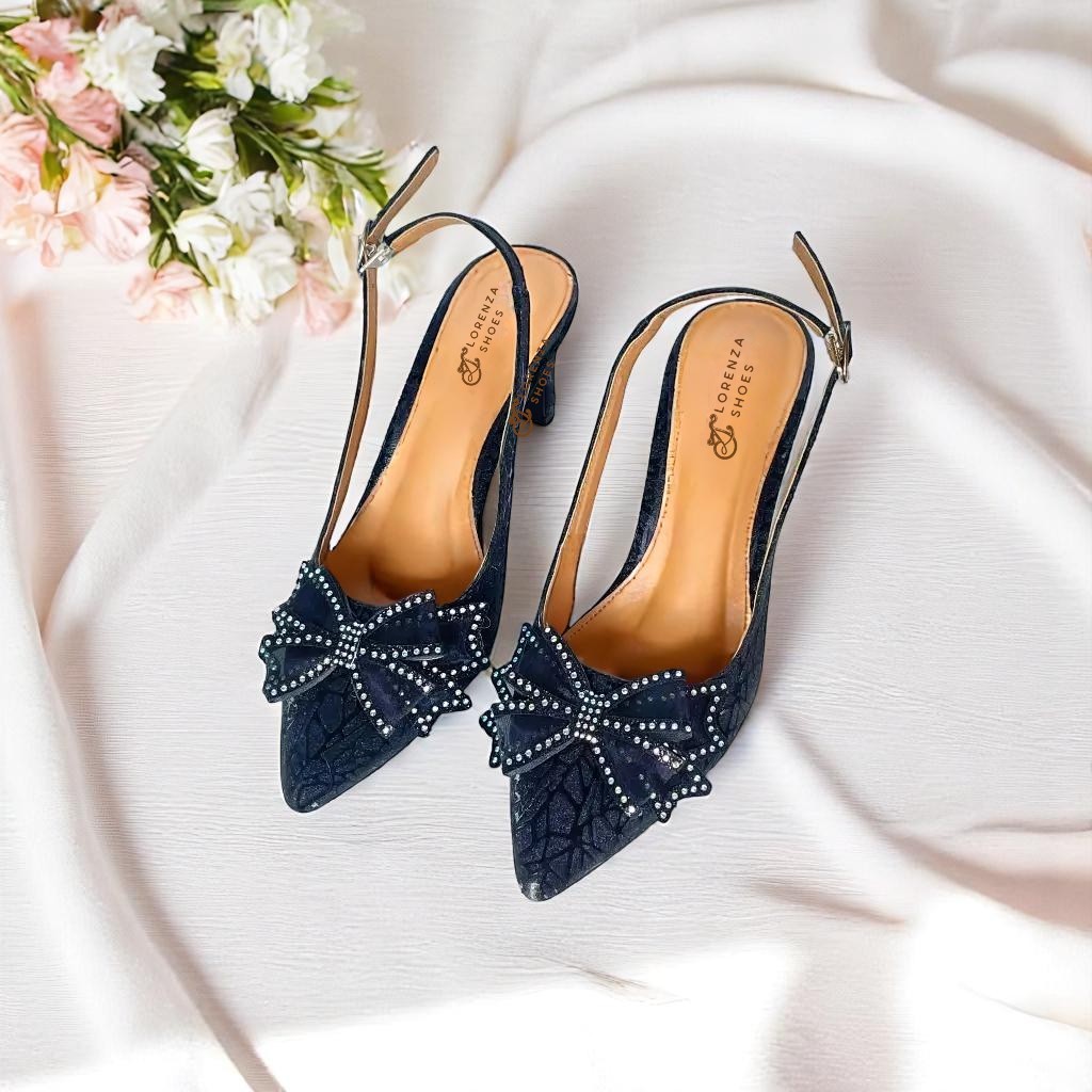 lyana Sepatu Wanita Mules 5CM Sepatu Weding Wanita 5CM Terbaru