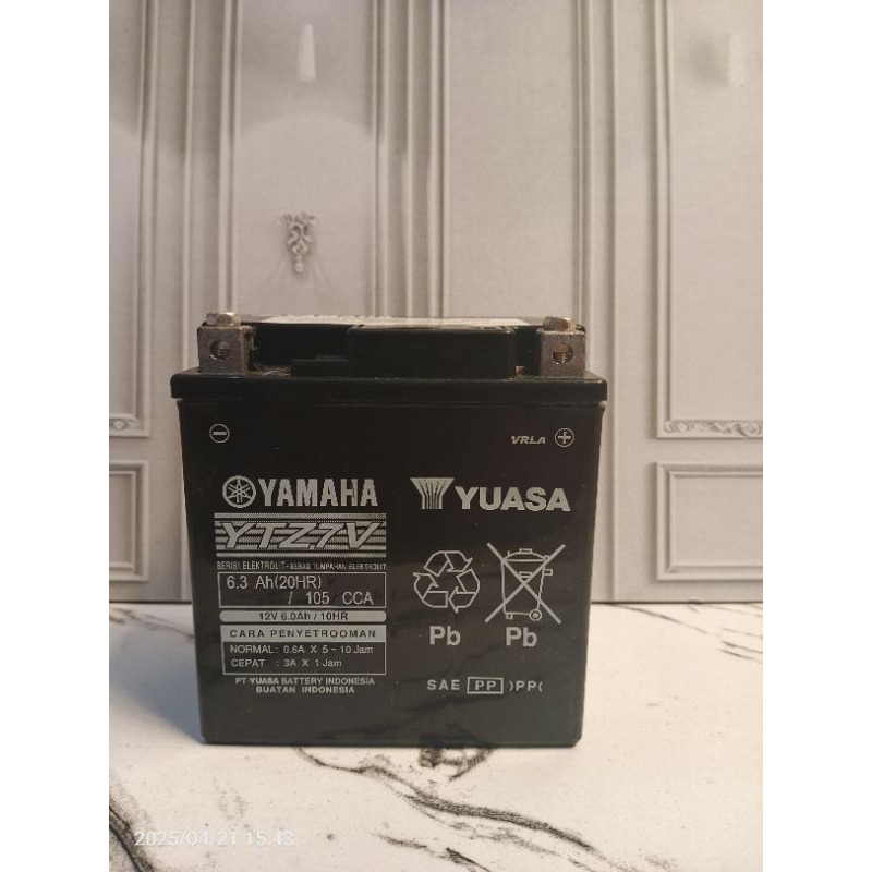 Aki kering Yuasa YTZ7V original baru