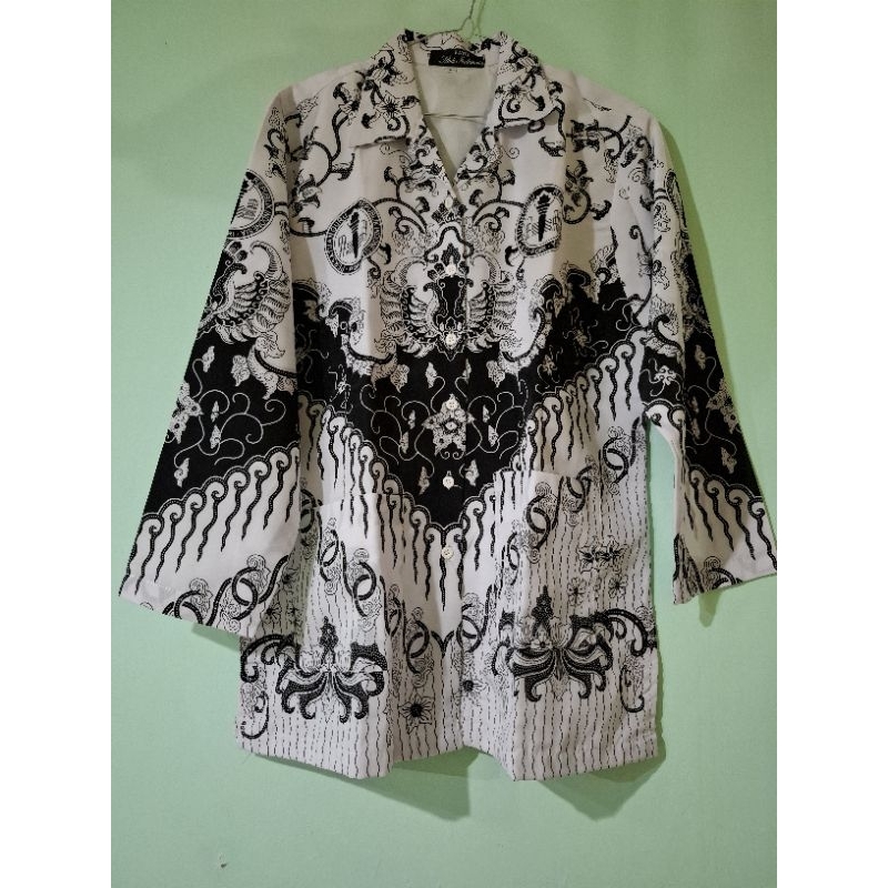 Baju Batik PGRI Preloved
