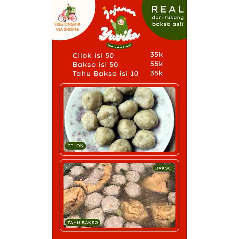 

cilok bakso tahu bakso