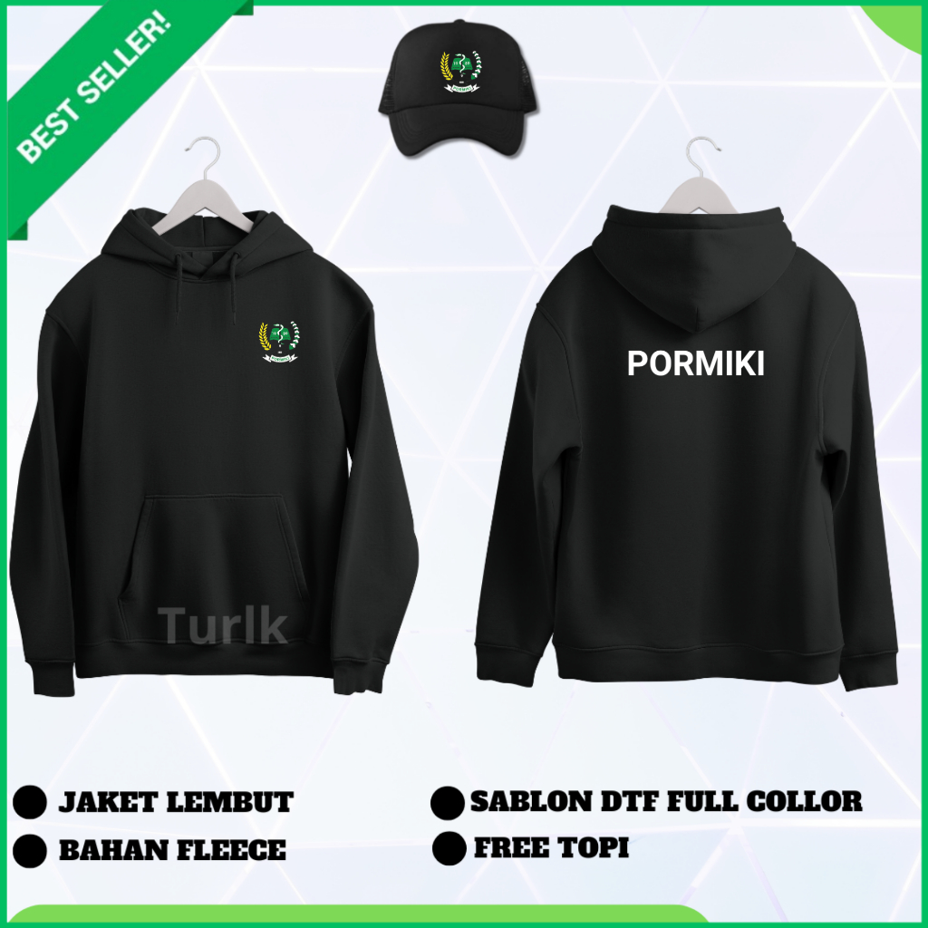 Jaket Pormiki Jaket Hooddie Pormiki Custom