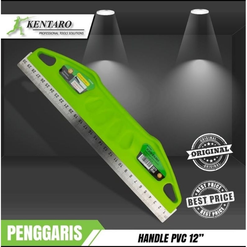

Kentaro Mistar Penggaris 30cm Handle PVC