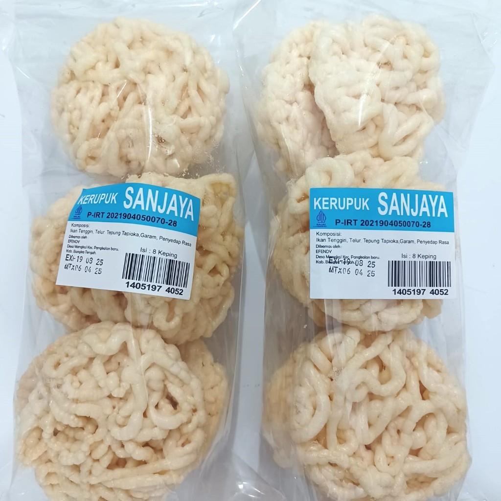 

Kerupuk Keriting Ikan Sanjaya
