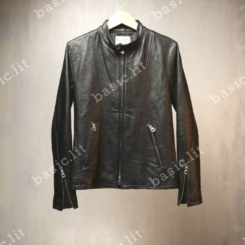 Y'2 leather riding master caferacer leather jacket