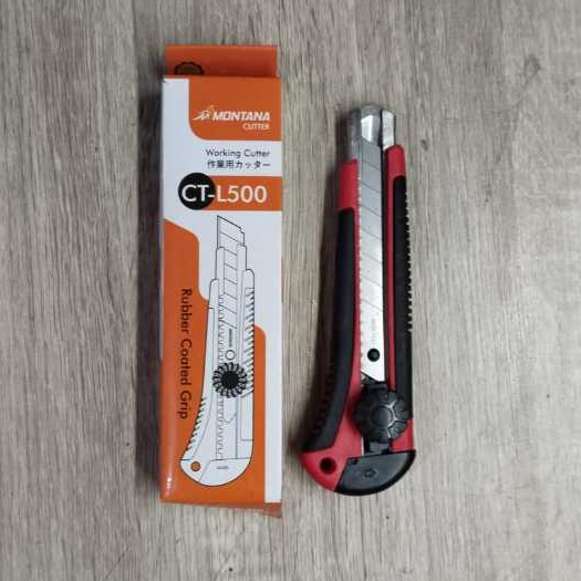 

PISAU CUTTER BESAR L-500 MONTANA / PISAU CUTER BESAR MURAH