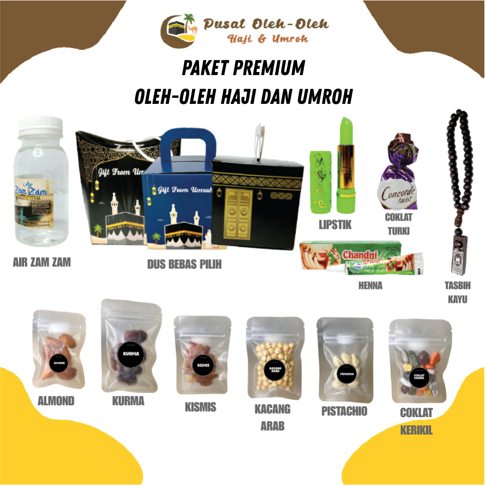 

Paket Oleh-Oleh Haji dan Umroh Premium Eksklusif Klip Buram Terlengkap