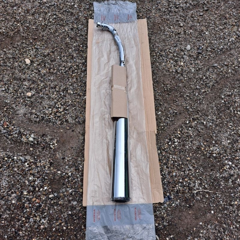 knalpot honda supra x 100 old Muffler Exhaust (knalpot) – Supra Original AHM honda 18350KEV880