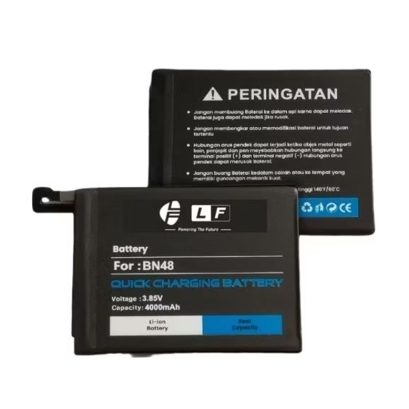 BATERAI XIAOMI REDMI NOTE 6 PRO / BN48 / BN 48 / BN-48 DOUBLE POWER LIFE FUTURE