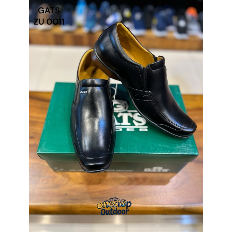 Sepatu Kulit GATS ZU0011 Original - Gats Shoes ZU 0011 - Sepatu Kulit Asli Pantofel Pria Gats ZU0011