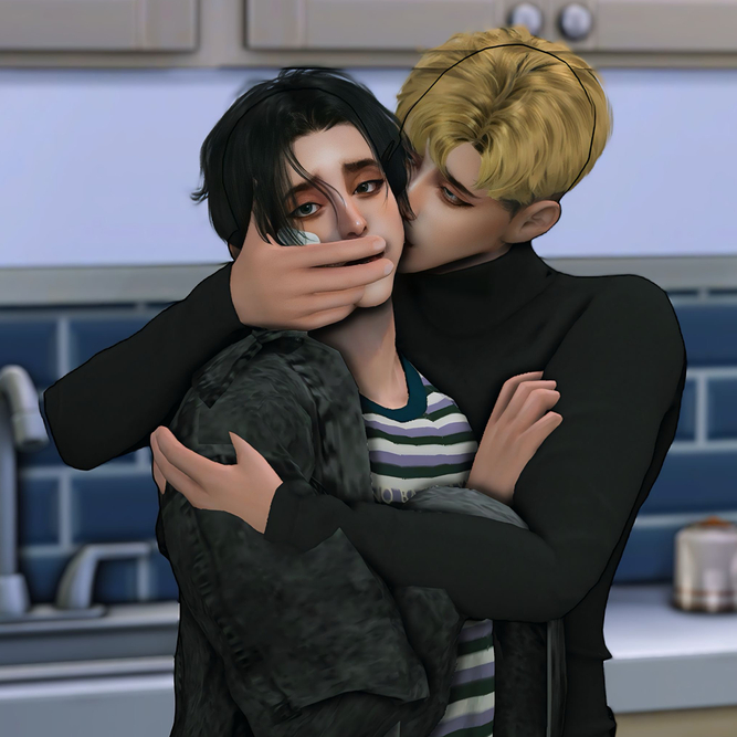 THE SIMS 4 CUSTOM CONTENT KILLING STALKING SANGWOO X YOONBUM CHARACTER + CC