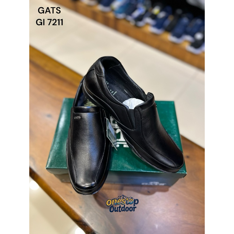 Sepatu Kulit Gats GI7211 Original - GATS Shoes GI 7211 - Sepatu Pantofel Kulit Asli Gats GI7211