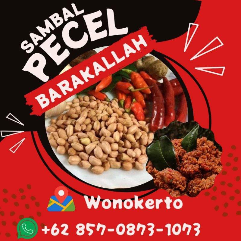 

bumbu pecel/sambel kacang