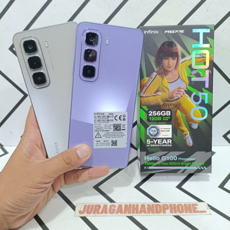 INFINIX HOT 50 8/128GB 6/256GB HP BEKAS SECOND FULLSET