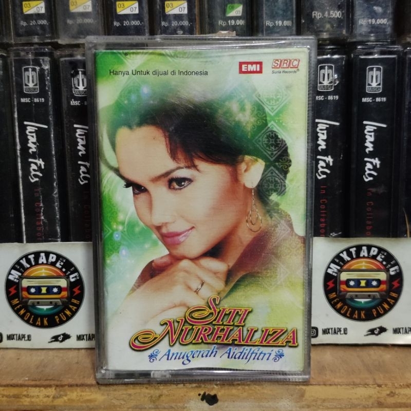Kaset Pita - Siti Nurhaliza - Anugerah Aidilfitri - Radio Tape - Kaset - Radio - Pemutar Kaset - Ret