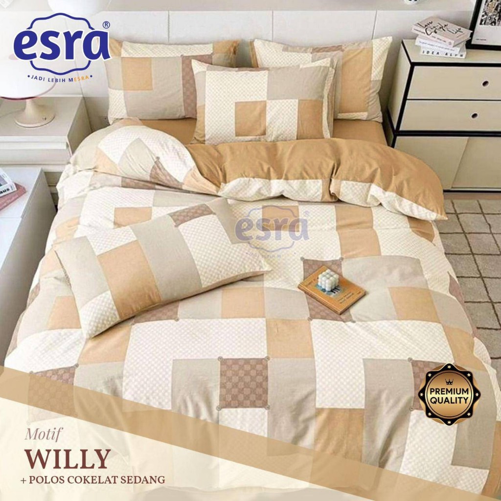 Bedcover Set Katun Esra Motif Willy