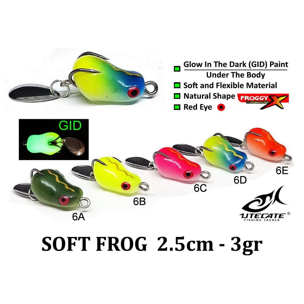 Umpan SOFT FROG Utecate GID
