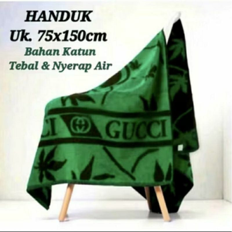 SALE Handuk Guci Tebal Jumbo Dewasa Bunga-Bunga 100% Catoon SALE