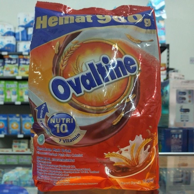 

OVALTINE NUTRI 10 COKELAT (900 Gram)