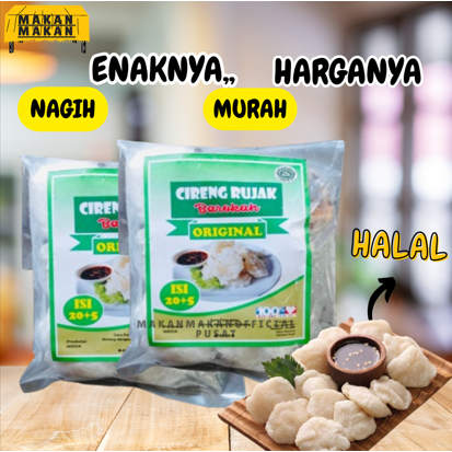 

RUJAK CIRENG ISI 20 BESAR + SAMBAL RUJAK