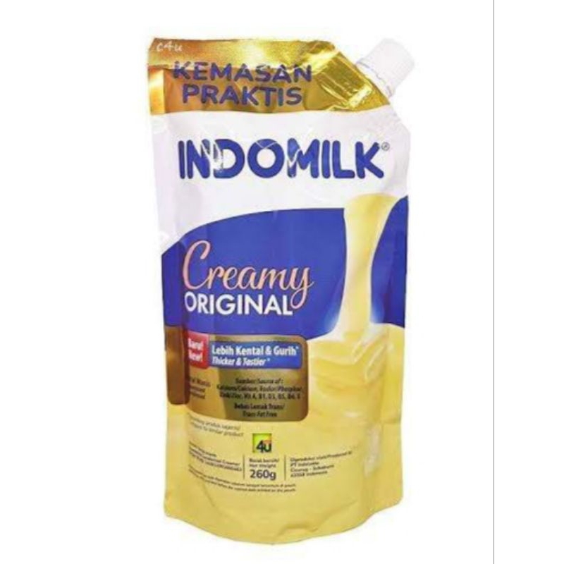 

Indomilk skm plain 260gr