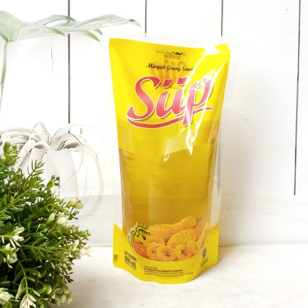 

Minyak Goreng Siip Minyak Kemasan 900 mL dan 1800 mL Pouch