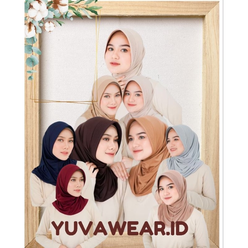 Hijab instan Bergo Sport Volly