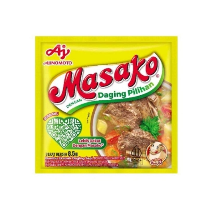 

Masako Sapi 6sachet | ½ renceng | 6bungkus