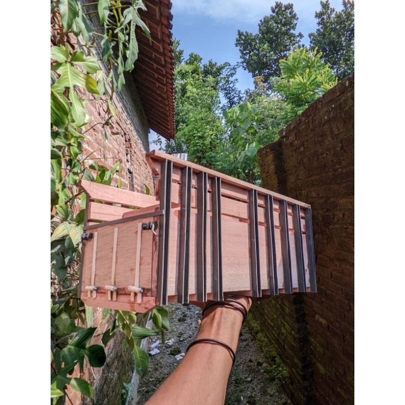 Bak Miniatur Truk kayu skala 10-14