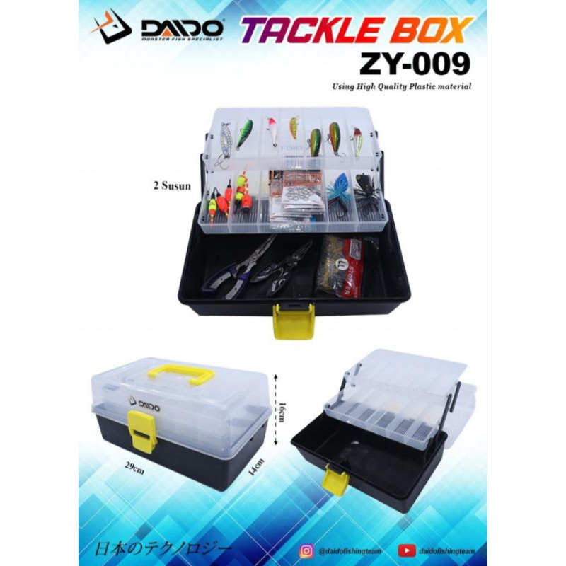 TACKLE BOX DAIDO ZY 009 MULTIFUNGSI