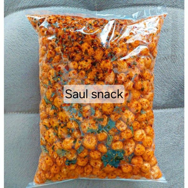 

Cimol kering pedas daun jeruk