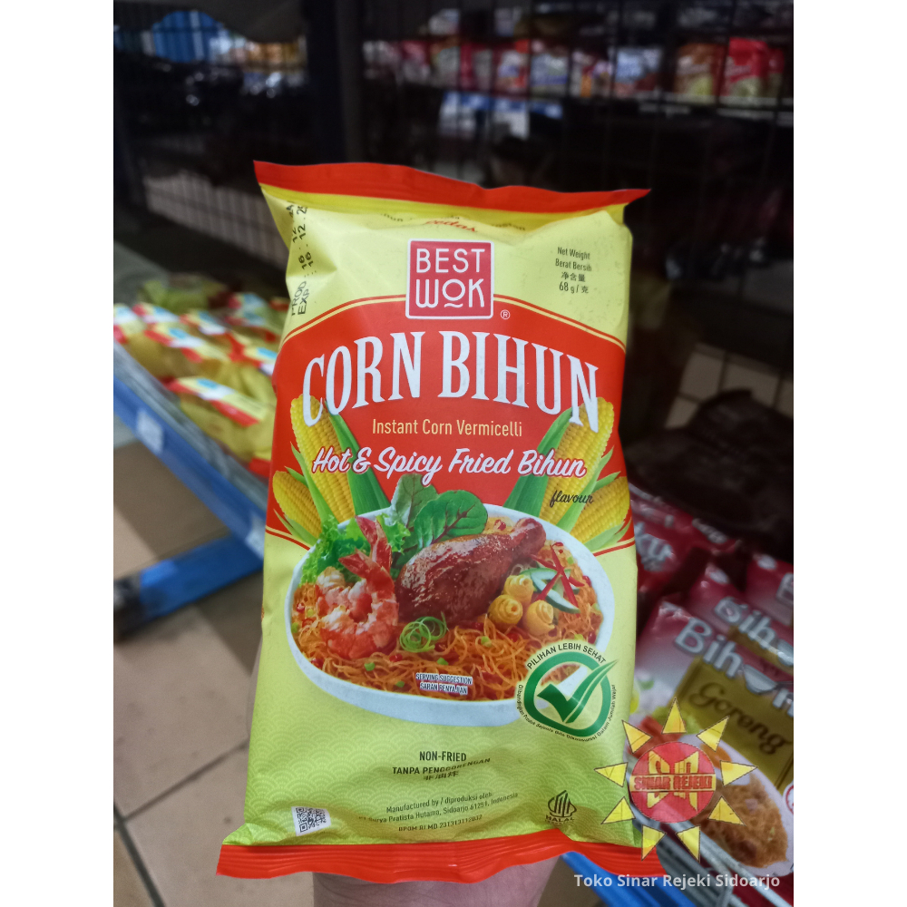 

Best Wok Corn Bihun Hot & Spicy Fried Bihun 68 gram