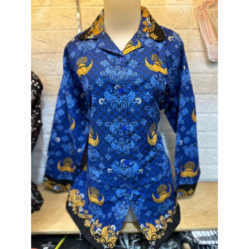 baju dinas kopri wanita berlapis
