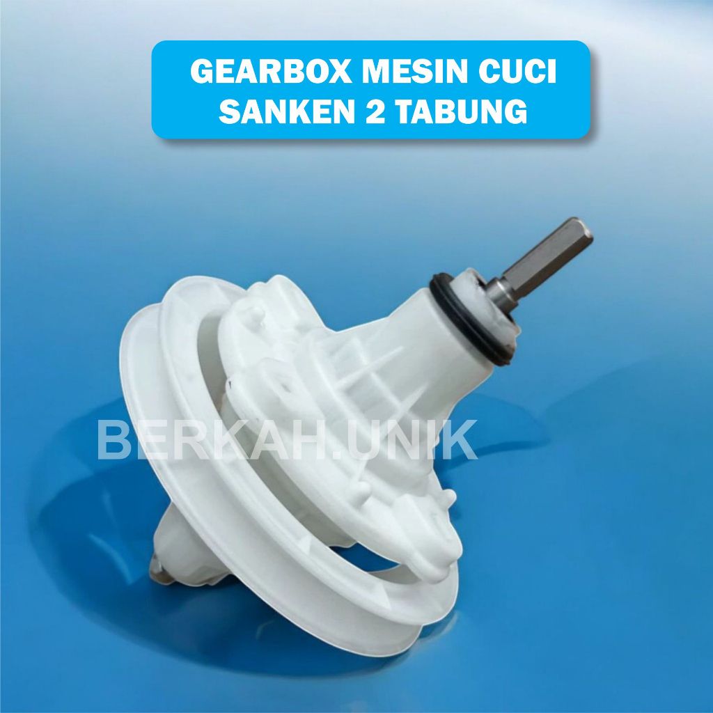 [Berkah.unik] Gearbox Mesin cuci Sanken 2 tabung - Gearbox sanken 2 tabung - Girbox mesin cuci sanke