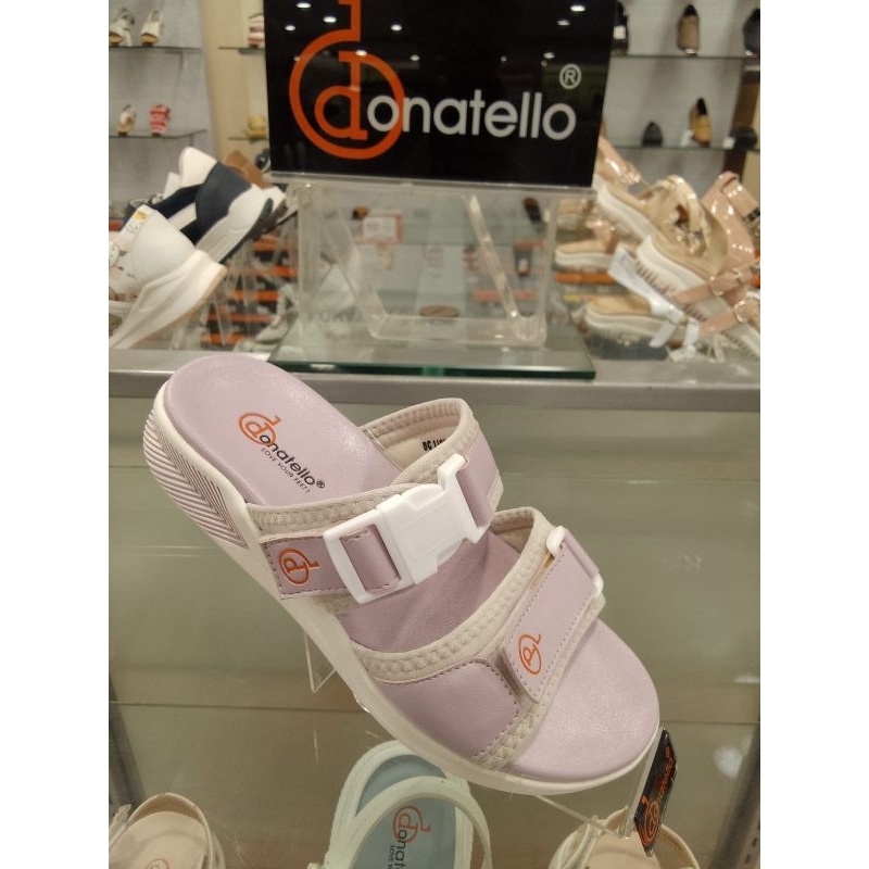 Sandal sepatu anak wanita donatello lavender