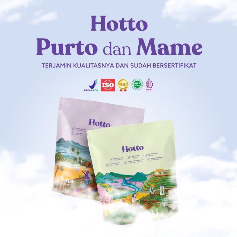 

HOTTO PURTO & MAME 1 POUCH 100% ORIGINAL EXP 2027