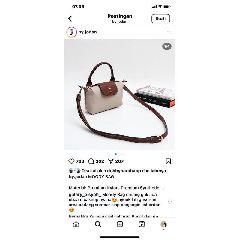 Moody bag by jodan