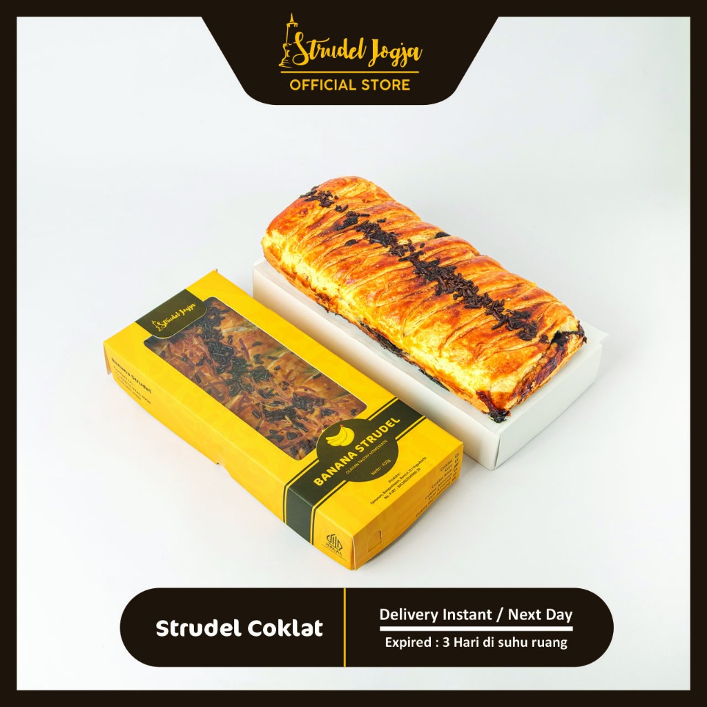 

Banana Strudel Coklat - Strudel Jogja