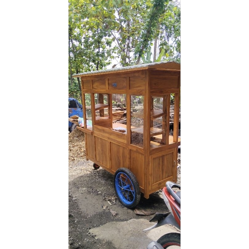 Gerobak mie ayam bakso roda tiga